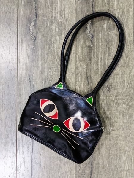 HUIJUFU Realistic Puffy Plush Cat Shaped Crossbody Handbag for Women (Black  Cat) : Clothing, Shoes & Jewelry - Amazon.com