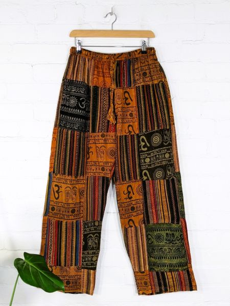 Rust Straight Trousers - Gringo Fairtrade