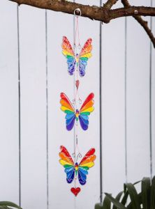 Three Butterflies Suncatcher 48 x 10cm