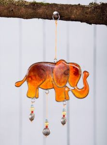 Elephant Suncatcher 22 x 14cm