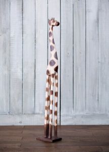 Extra Large Wooden Giraffe 100cm