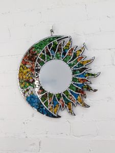 Mosaic Sun Mirror 40cm