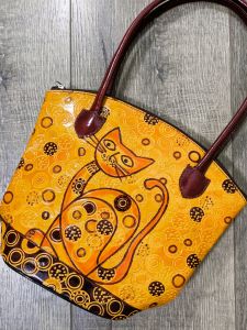 Mustard Cat Bag