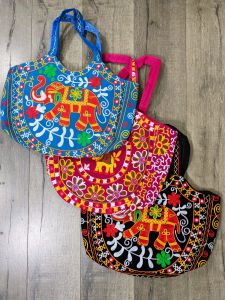 Elephant Embroidered Bag