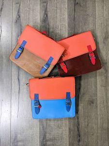 Multi Coloured Leather Bag