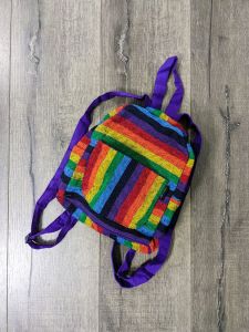 Rainbow Stripe Rucksack