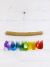 Rainbow Shell Driftwood Hanger 31 x 28 x3 cm