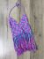 Crochet Halter Neck Top With Fringing - 100% Cotton