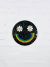 Black Mosaic Smile Rainbow Daisy Plaque 30 cm