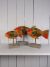 LIMITED STOCK - Set of Three Multi Colour Fish on Stands 27x23x20 cm