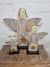 LIMITED STOCK - Set Of Three Gold Angels 39, 26, 17 cm