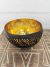 Assorted Coconut Gold Painted Bowl  8x12 cm