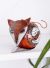 Metal Fox Hanging T-Light Holder 9 x 8 x 10cm