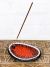 Orange Oval Mosaic Incense Holder 20 x 14 cm