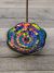 Rainbow Flower Mosaic Incense Holder 16 x 16 x 4 cm