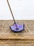 Purple Star Mosaic Incense Holder 10 x 3 cm