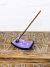 Purple Rectangle Mosaic Incense Holder