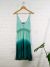 Aqua Strappy Midi Dress