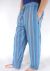 Turquoise Striped Trousers - 100% Cotton