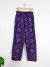 Purple Celestial Straight Trousers