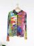 ML Rainbow Knitted Hood Top - 100% Cotton