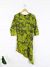 Green Long Sleeve Midi Dress