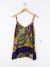 Purple Floral Print Vest