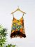 Orange Floral Print Vest