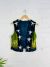 Navy Green Star Waistcoat