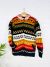 Multi Patterned Knitted Jacket