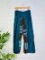 Blue Wide Leg Trousers