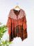 Brown Poncho and or Skirt