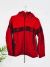 Red Snowflake Knitted Hood Jacket