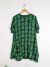 Petrol Short Sleeve Dress