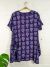 Purple Short Sleeve Dress