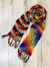 Rainbow Chunky Knit Scarf