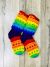 Rainbow Long Slipper Socks