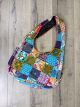 Multi Patch Shopper with Beads 100% Cotton