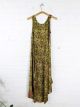 Recycled Sari Silk Long Dress 100% Polyester