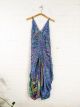 Recycled Sari Silk Long Dress 100%