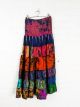 Assorted Silk Long Skirt 100% Polyester