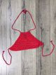 Red Crochet Halter Top Assorted Colours - 100% Cotton