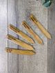 Set Of Five Plant Sticks 15 x 2 cm