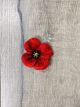 Felt Flower Brooch 7 x 8 cm - 100% Wool