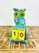 Bright Painted Owl Calendar 7.5 x 13 x 3 cm