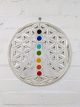 LIMITED STOCK - Wooden Chakra Wall Plaque 40cm