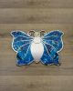 Blue Butterfly Mirror 60 x 40cm