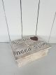 LIMITED STOCK - Wooden Box 'All You Need Is Love' 24 x 9 x 8cm