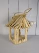 LIMITED STOCK - Driftwood Open Sided Birdhouse 23x20 cm