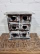 LIMITED STOCK - Chest Of Six Drawers 28 x 24 x 10 cm